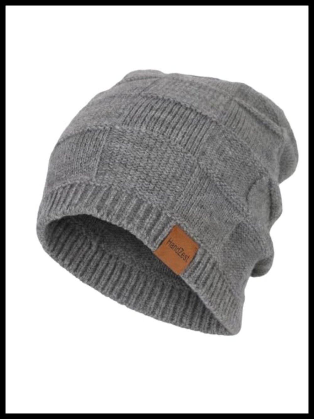 Relaxed Fit Knit Beanie Lightweight Breathable One Size Fits Most